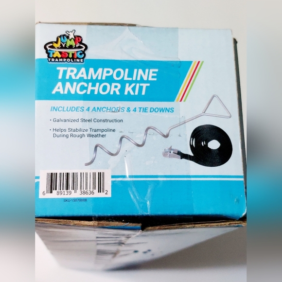Trampoline Anchor Kit NWT - Picture 4 of 4